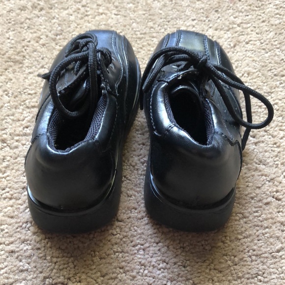 Gallop Black Leather Dress Shoes | Size 7 Infant - Picture 3 of 6